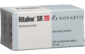 Ritalin 20 mg 100 tablets